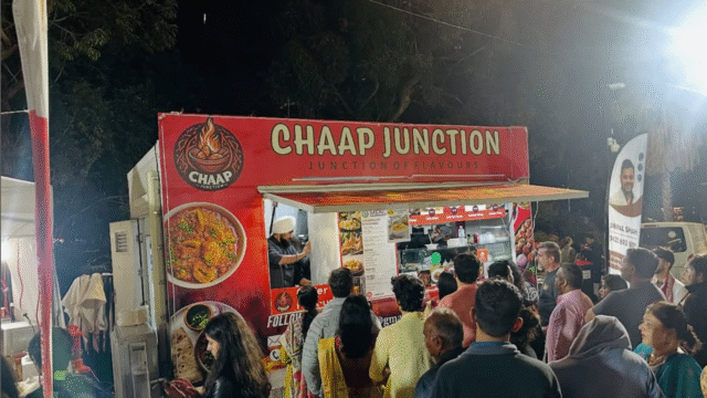 Chaap Junction food truck serving vegetarian Punjabi chaap in Perth