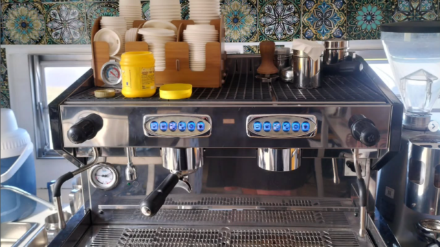 Havoc Food & Coffee mobile coffee van serving drinks at an outdoor event in Perth