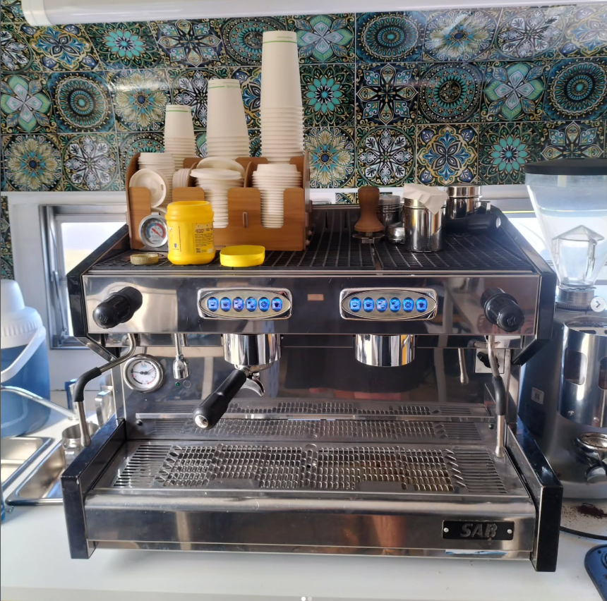 Havoc Food & Coffee mobile coffee van serving drinks at an outdoor event in Perth