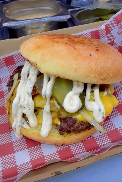 Gilded Spoon food truck serving gourmet burgers and loaded bowls in Perth