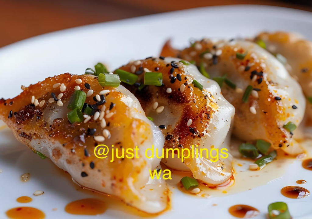 Just Dumplings WA food truck serving freshly cooked dumplings in Perth