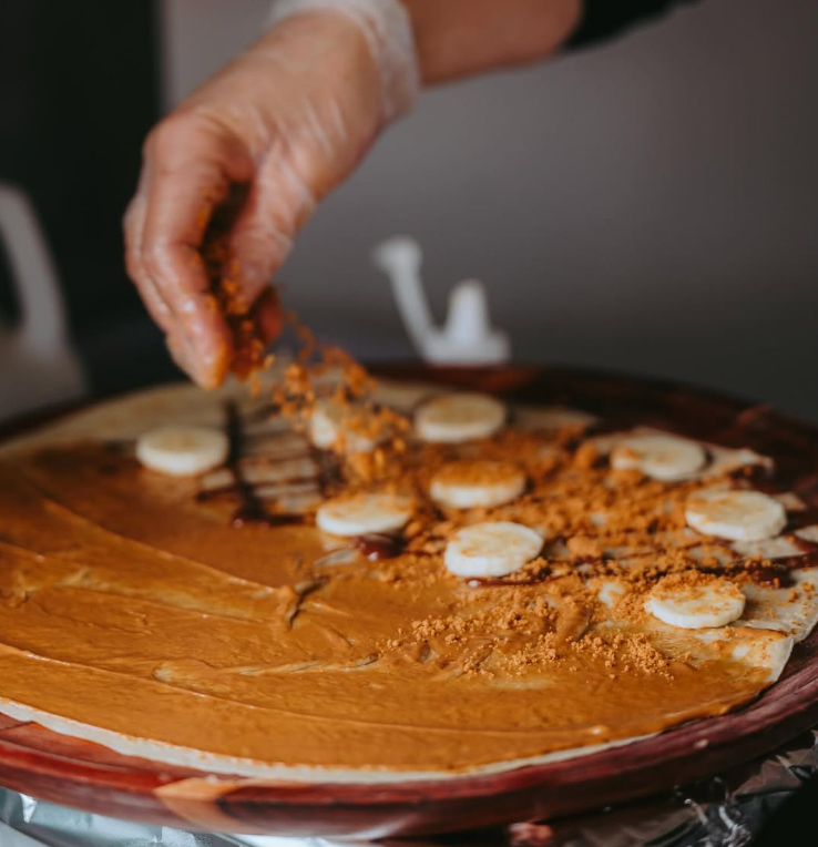 Who Gives a Crepe food truck serving authentic French crepes and galettes in Perth