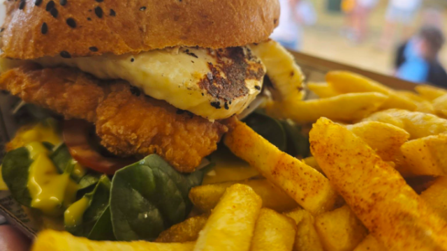 The Pitch Inn food truck serving gourmet burgers and pub grub in Perth