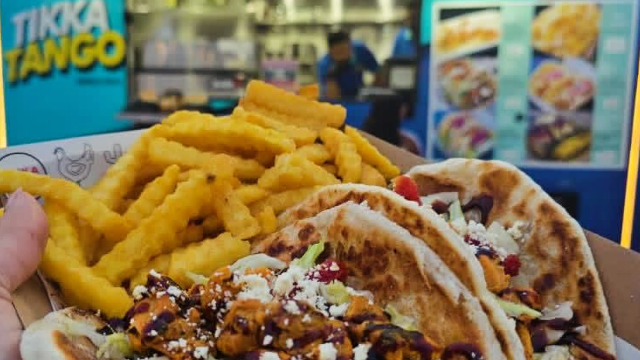 Tikka Tango food truck serving Indian street food in Perth