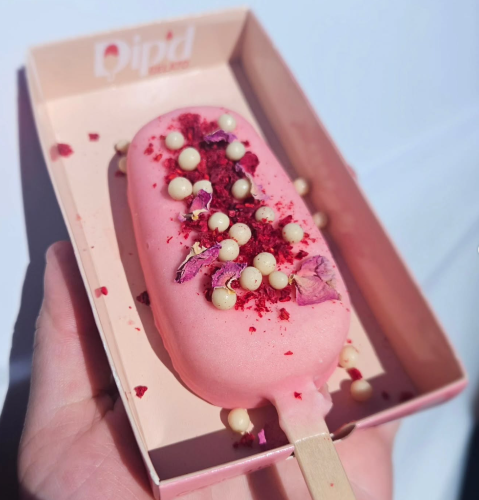 Dip'd Gelato dessert truck serving artisan Italian gelato and sweet treats in Perth