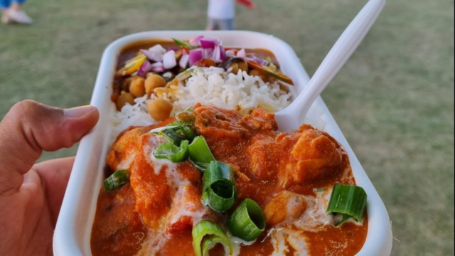 Spice Box food truck serving North Indian street food in Perth