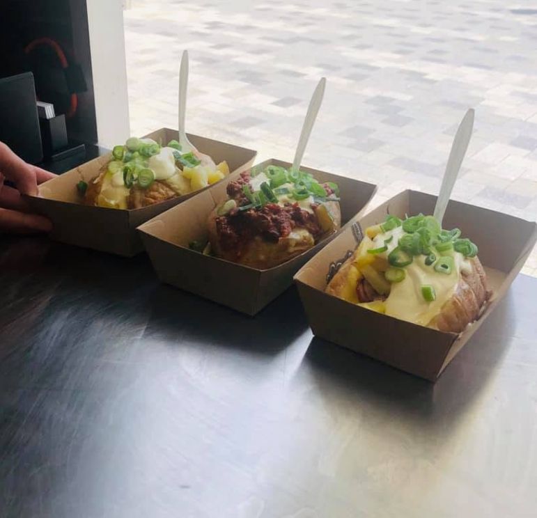 Mama's Kitchen Perth loaded baked potato food truck